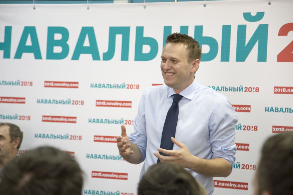 В Пскове открыли штаб Навального. ВИДЕО